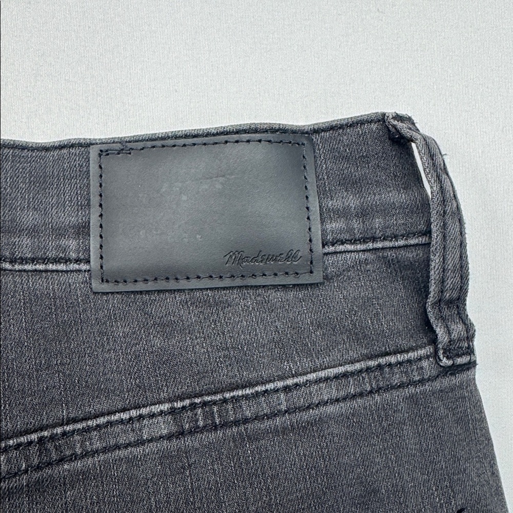 Madewell black Cali demi boot cut jeans size 32 stretchy women’s denim pants - Picture 7 of 7